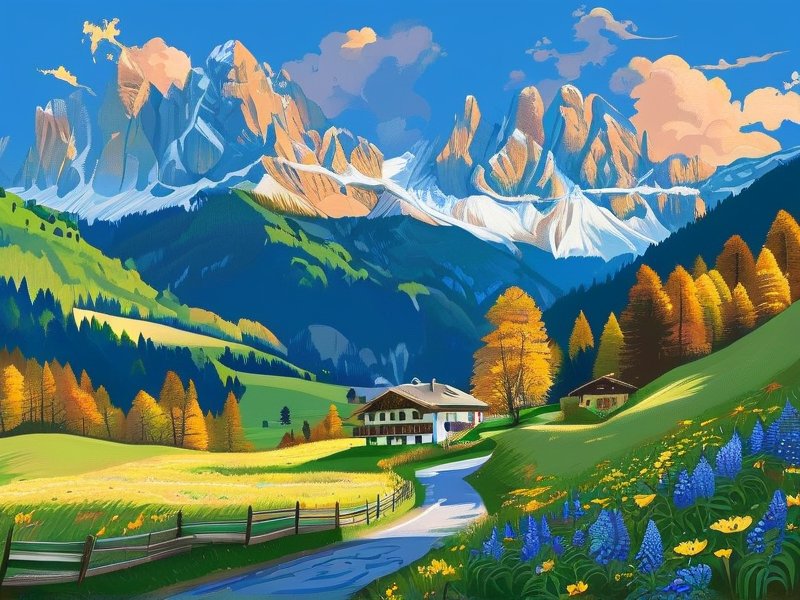 阿尔卑斯秘境之旅：发现欧洲隐藏的瑰丽风光