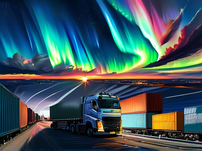北欧极光专线：跨境物流新赛道，解锁闪电通关秘籍