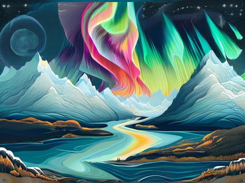 解锁北欧秘境隐藏流量密码，极光背后的原生力量！