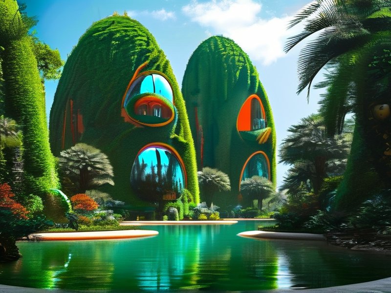 元宇宙中的静谧绿洲：解码未来居住新范式