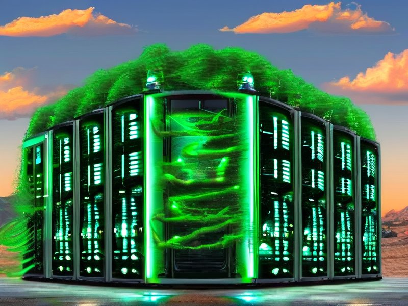 中东神秘算力服务商如何用绿色能源颠覆AI训练成本？
