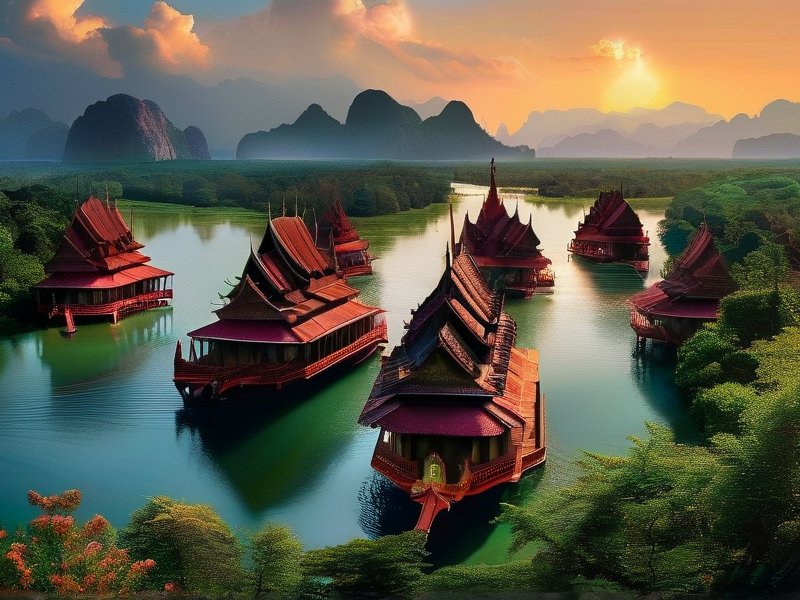 暹罗秘境解锁新玩法：全网热议的泰风奇幻之旅揭秘