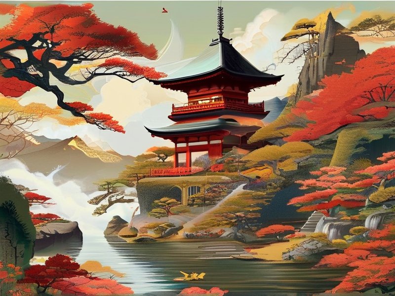 元宇宙里的日式秘境空间，解码东方静谧美学新潮流