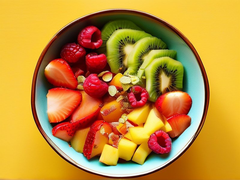 夏日元气秘密：低卡蔬果碗成健康新宠